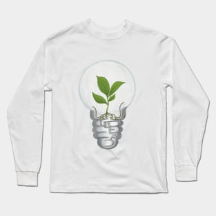 Earth Day, Seedling Long Sleeve T-Shirt